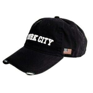 NWT Steve Madden Distressed NY City Baseball Cap